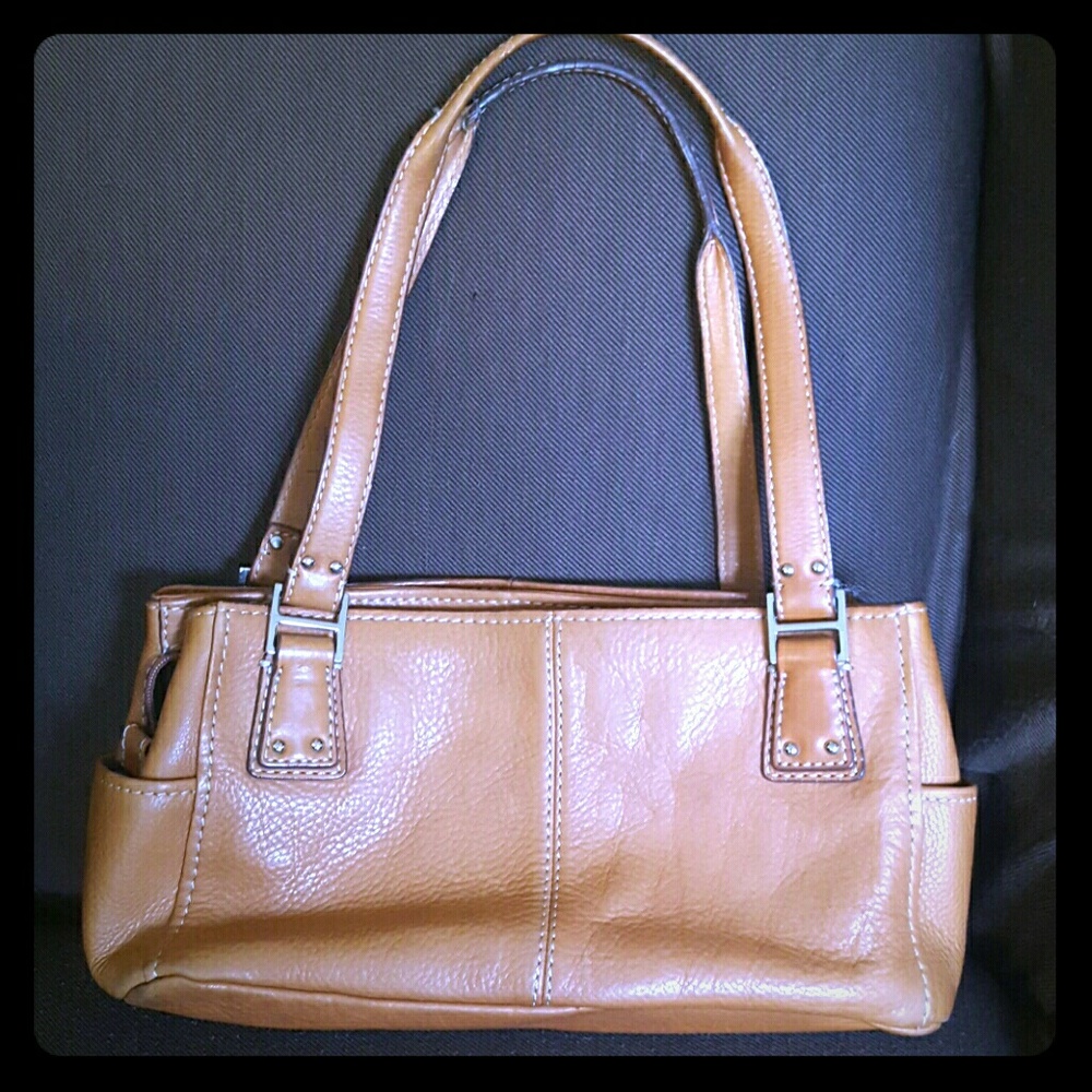 Fossil leather purse